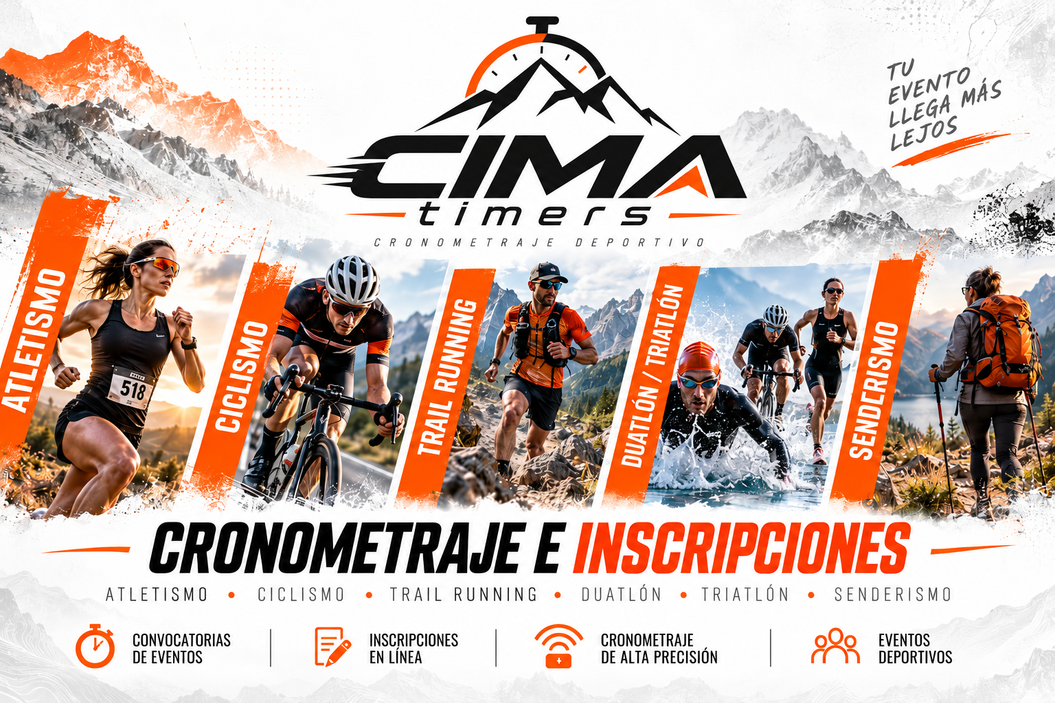 CIMA Timers - Eventos deportivos y cronometraje